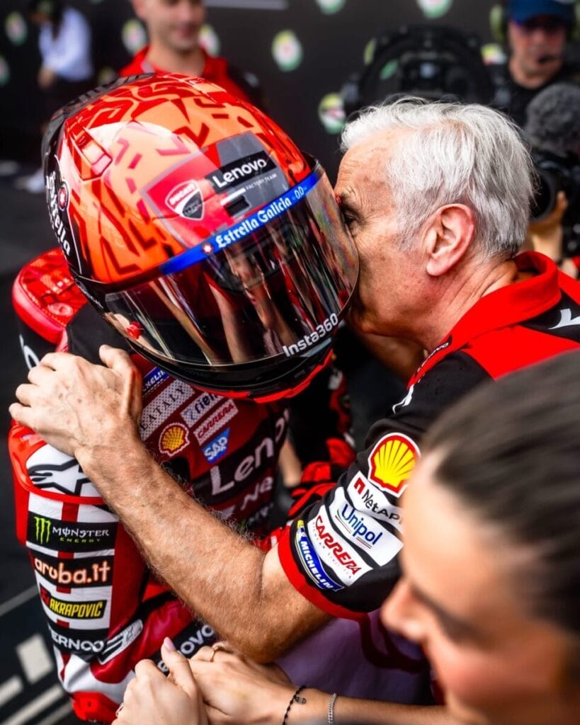 Marc Marquez e Davide Tardozzi