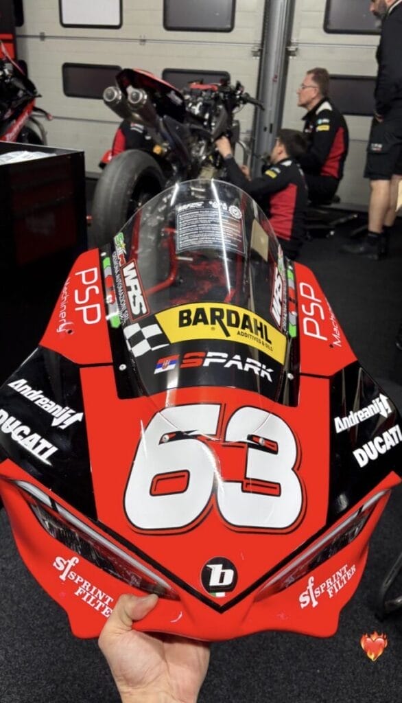 Nel box di Davide Stirpe
