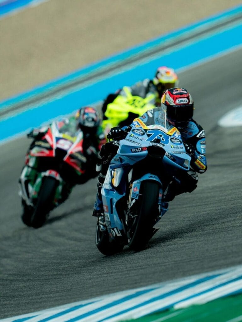 Alex Marquez nella Sprint di Jerez