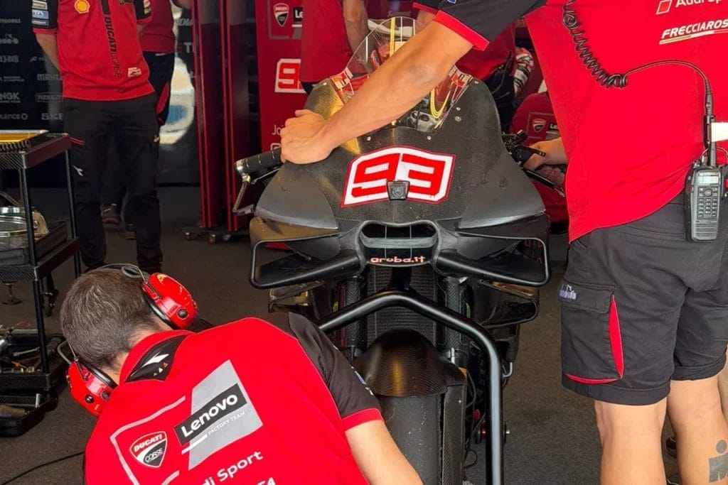 La Ducati di Marquez, foto di GPOne.com
