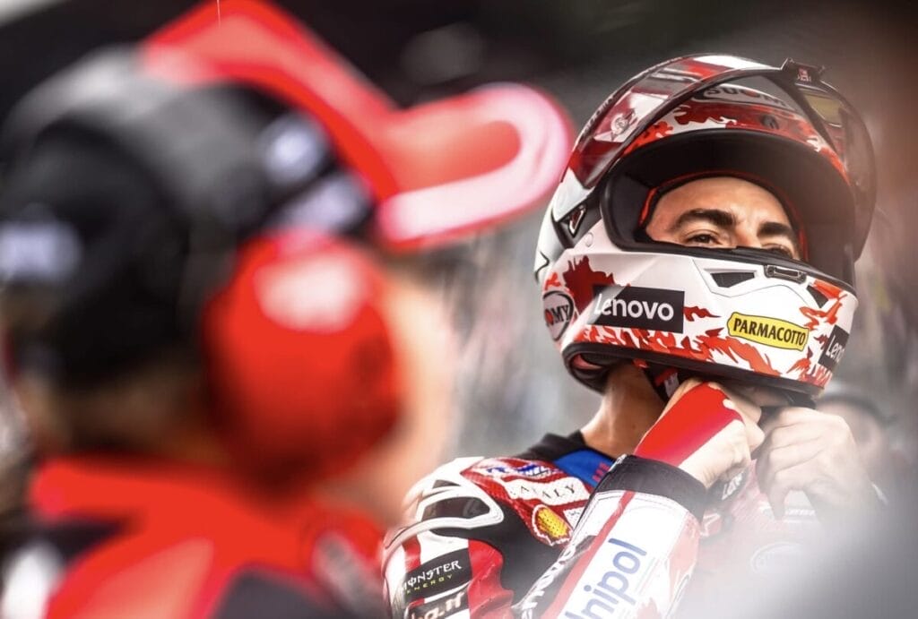 Bagnaia all-in: “Non volevo mollare, per questo sono caduto”