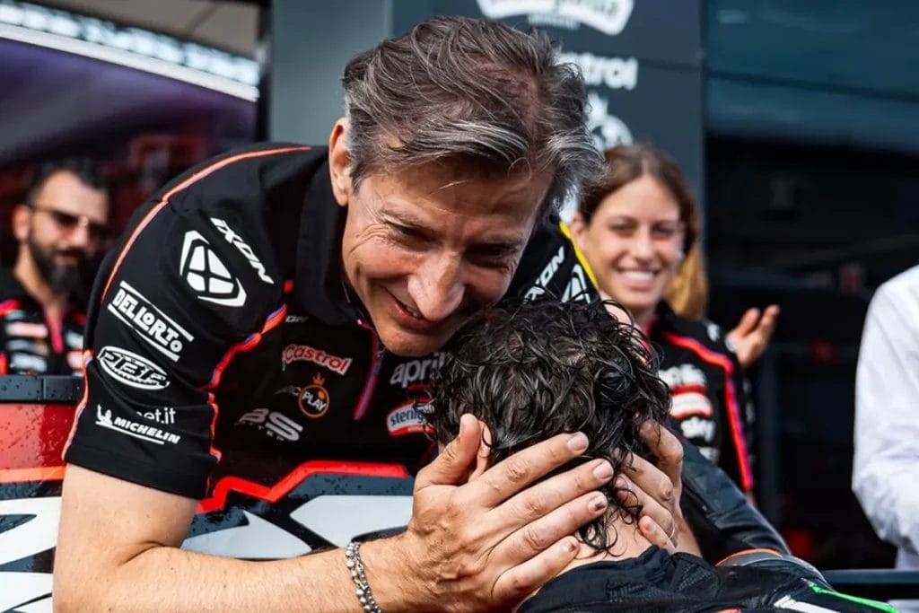 Massimo Rivola, CEO di Aprilia Racing