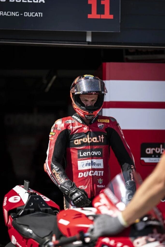 Nicolò Bulega, vincitore della Gara 1 di Aragon di WorldSBK
