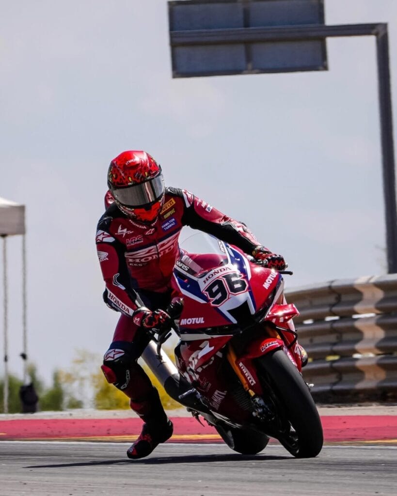 Jake Dixon in pista ad Aragon